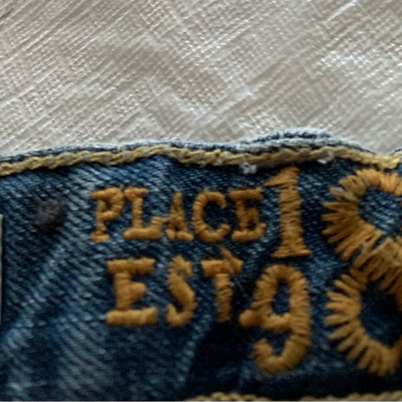 Faded blue jeans Vintage Straight Size 5. Faded black Buzz Cuts size 5. - Picture 8 of 15